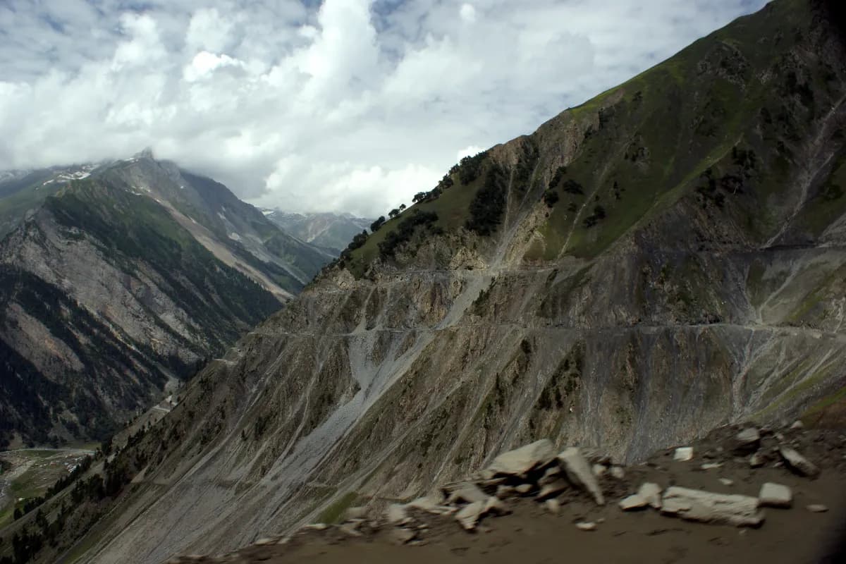 Zoji La  In Ladakh