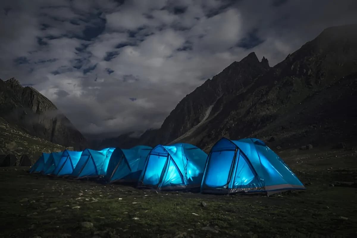 Camping in Manali