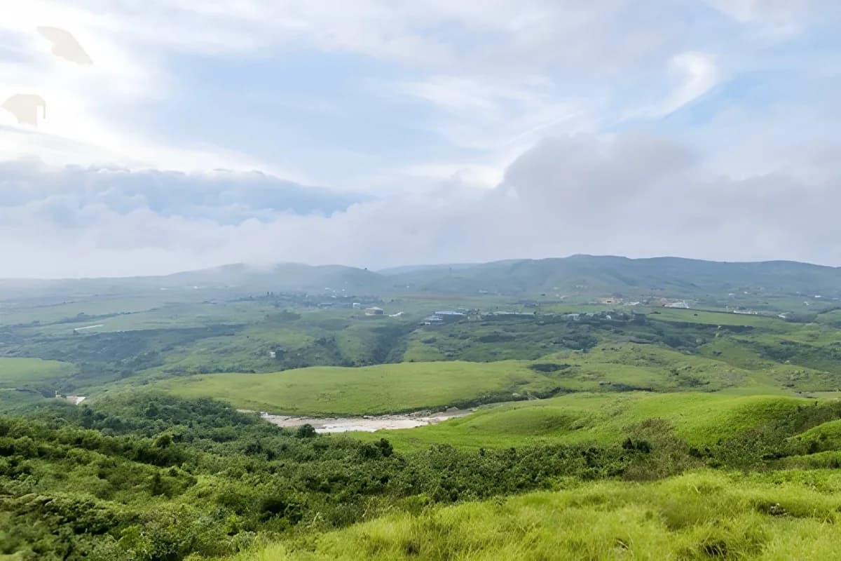 Land view of Cherrapunji
