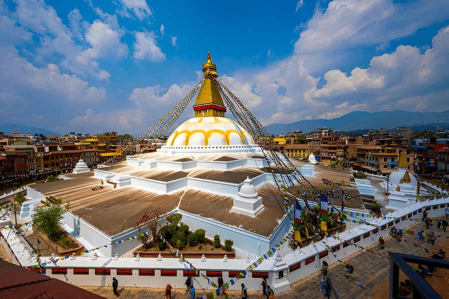 The Boudhanath Stupa