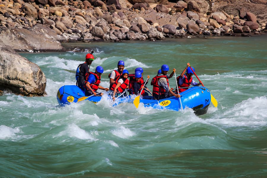 River Rafting on River Sutlej