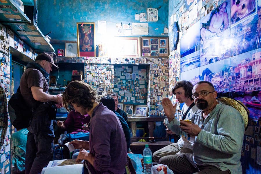 Have Lassi at Blue Lassi Café: