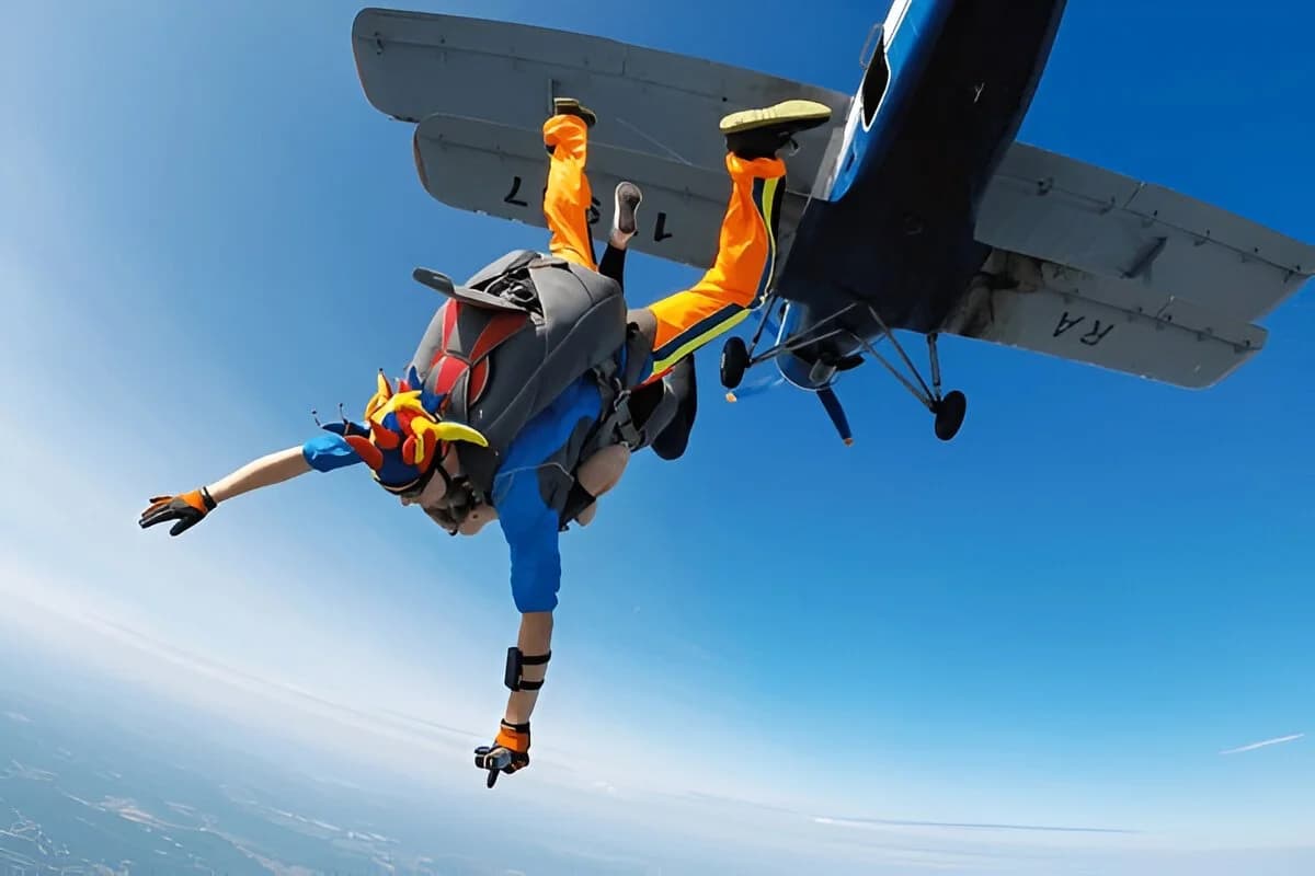 Skydiving in Goa