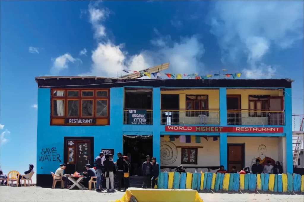 World’s Highest Restaurant at spiti