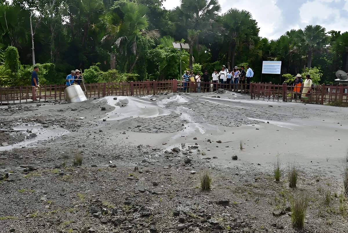 Mud Volcano in Andaman