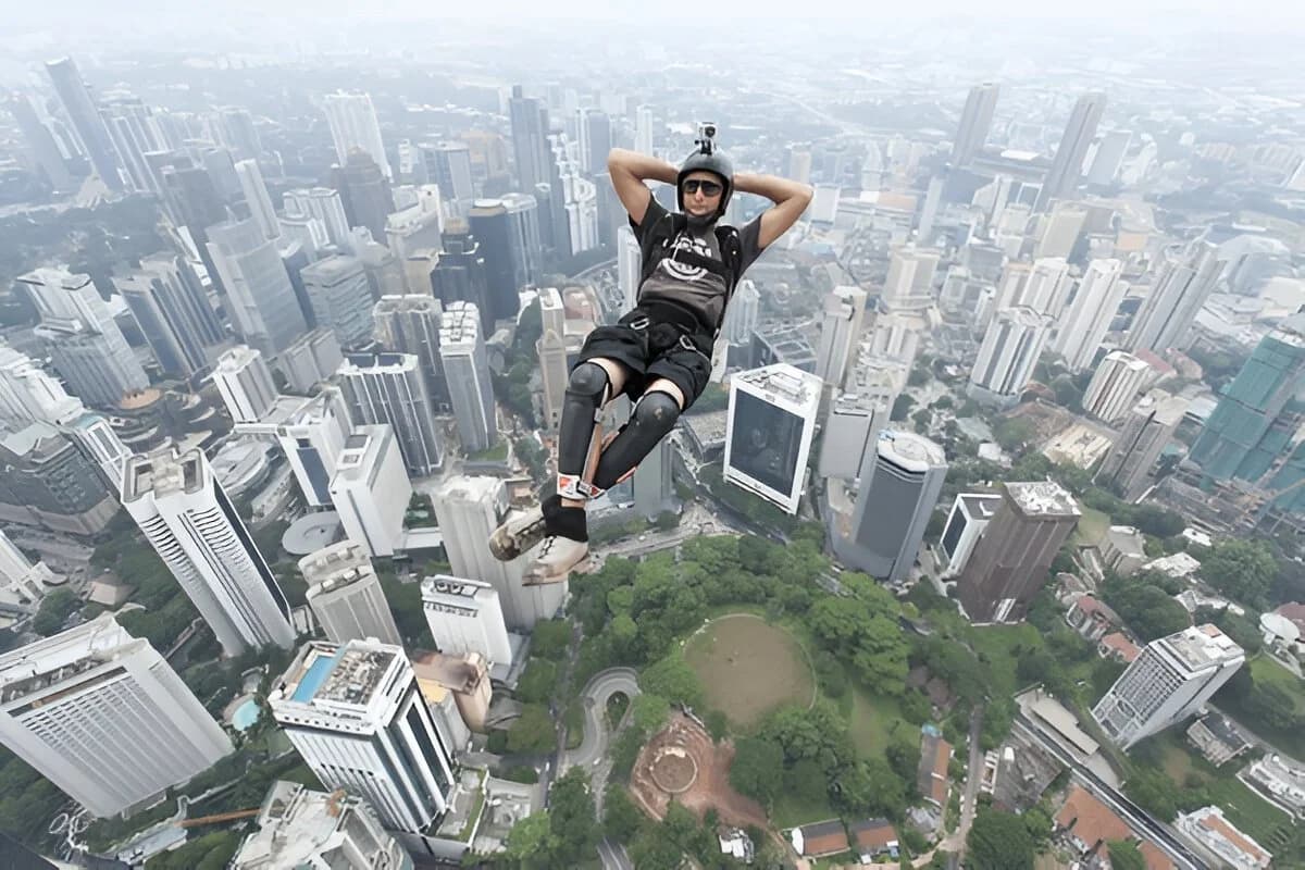 Skydiving in Malaysia