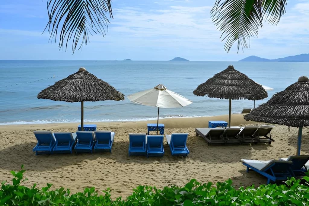 Sunbathe at Cua Dai Beach