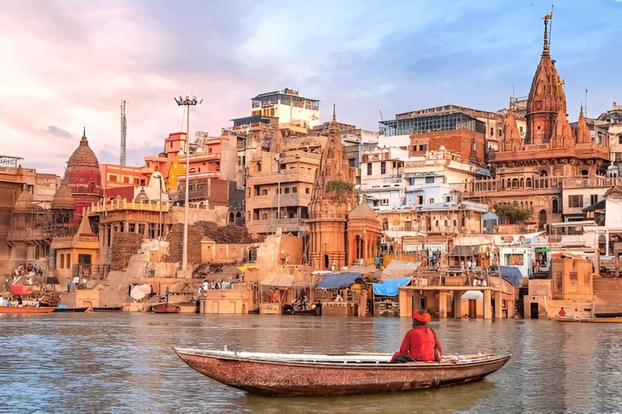 Morning Boat Ride on the Ganges River