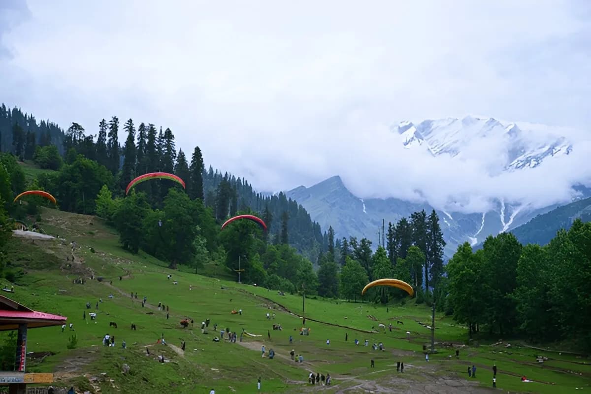 Paragliding in Manali