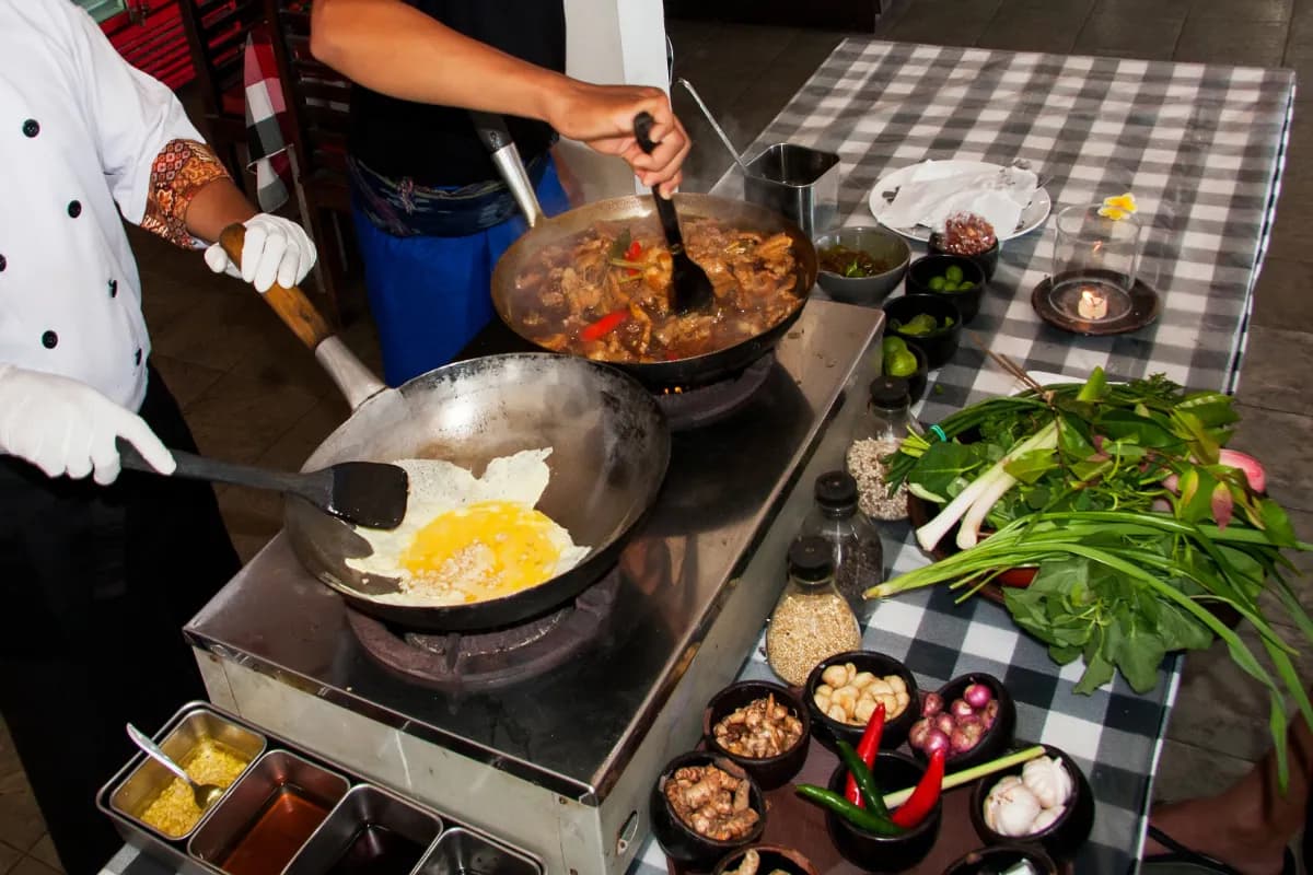 Cooking class in Bali