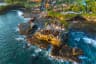 Cliff sea coast at Tanah Lot Temple