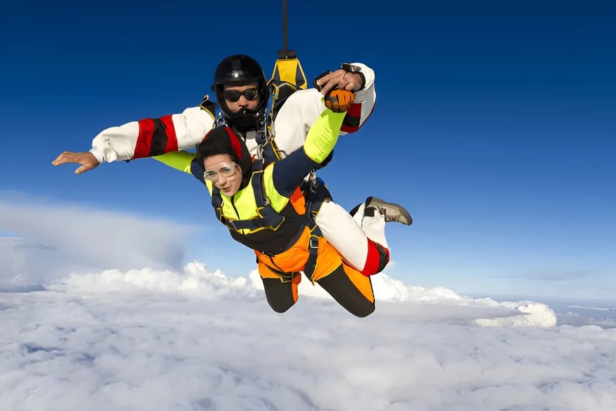 Skydiving in Bali