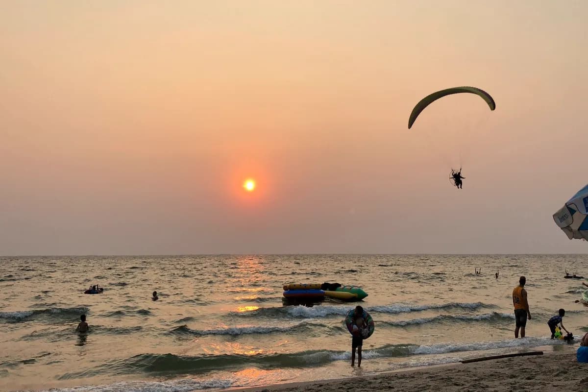 Kiteboarding in Thailand