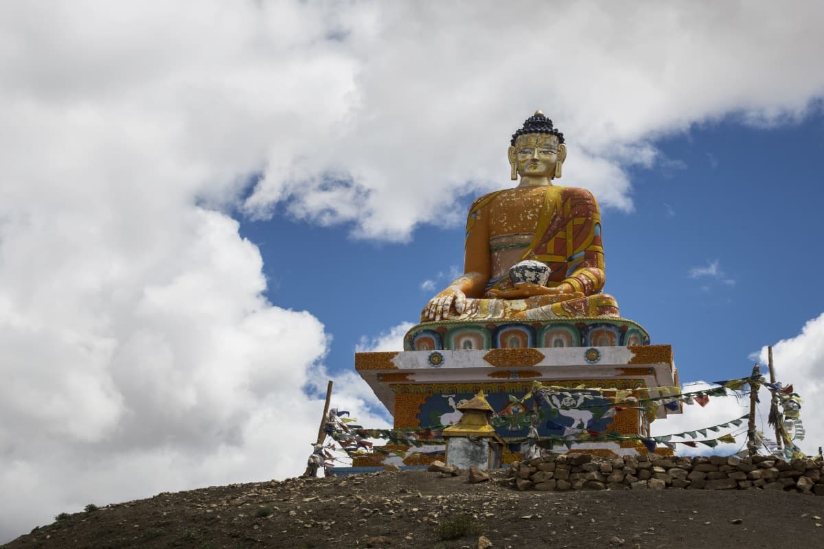 Buddha Statue in Spiti