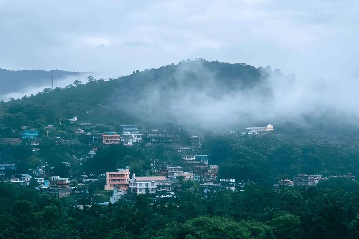 View of Dawki town