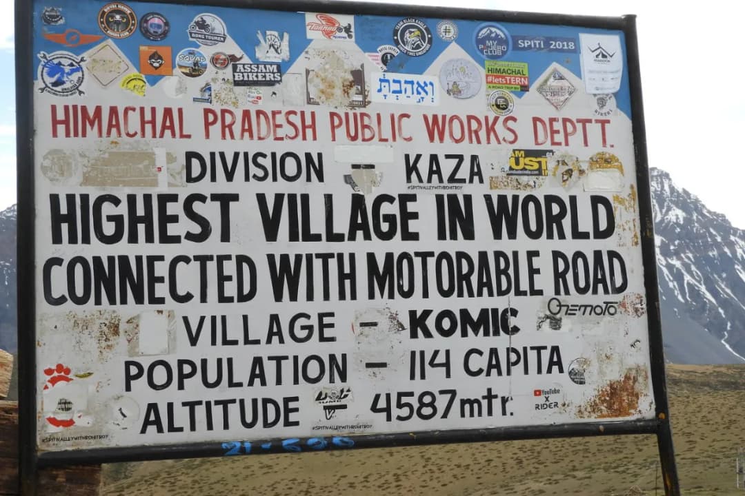 KOMIC World's Highest Village