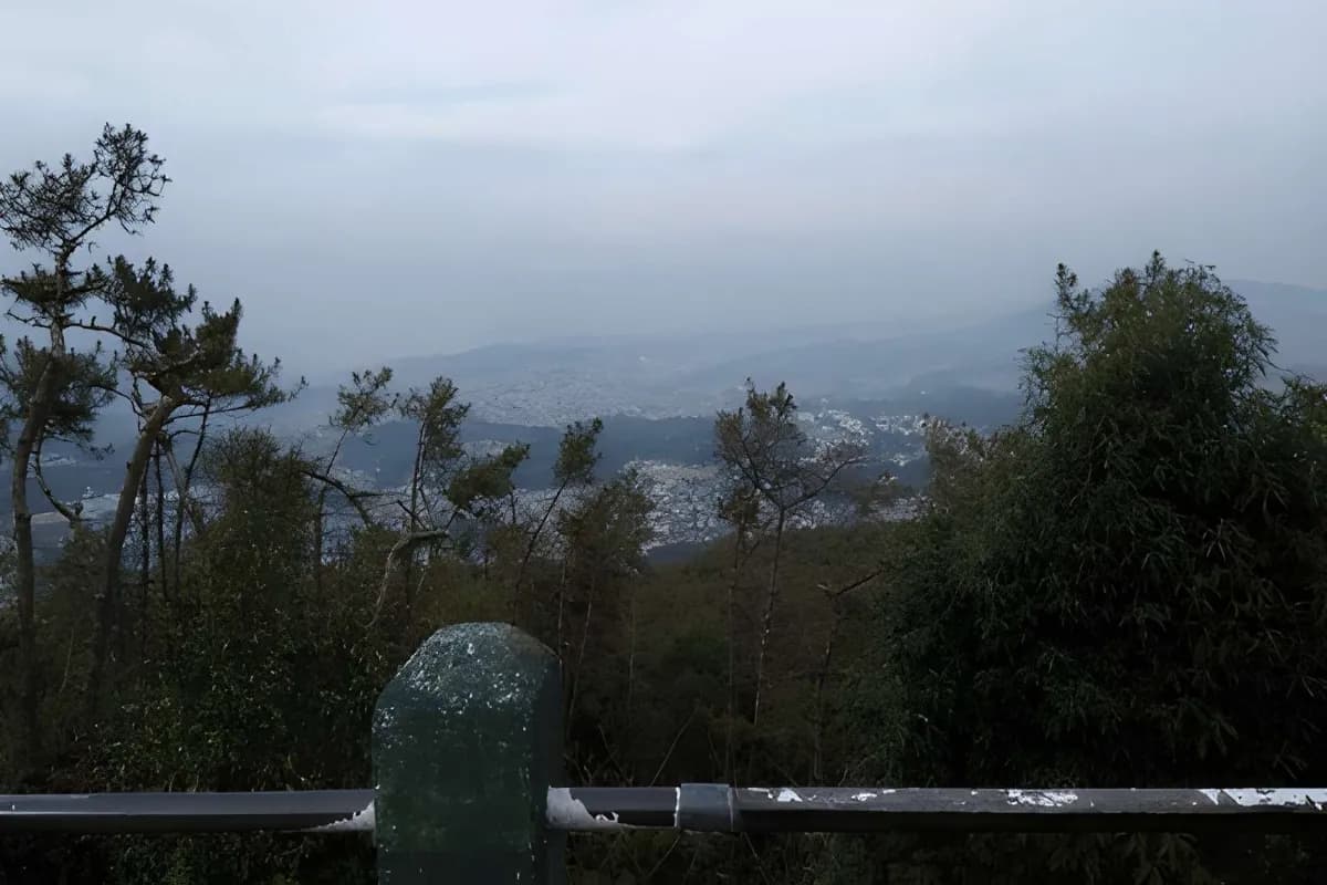 A view from Shillong peak