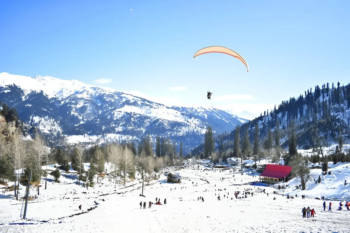 Paragliding in Manali