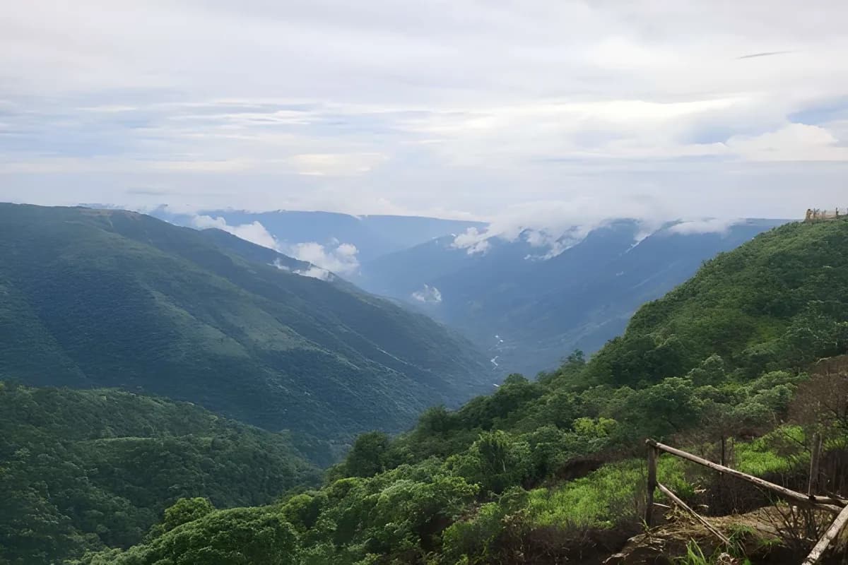 View of Sohra Valleys