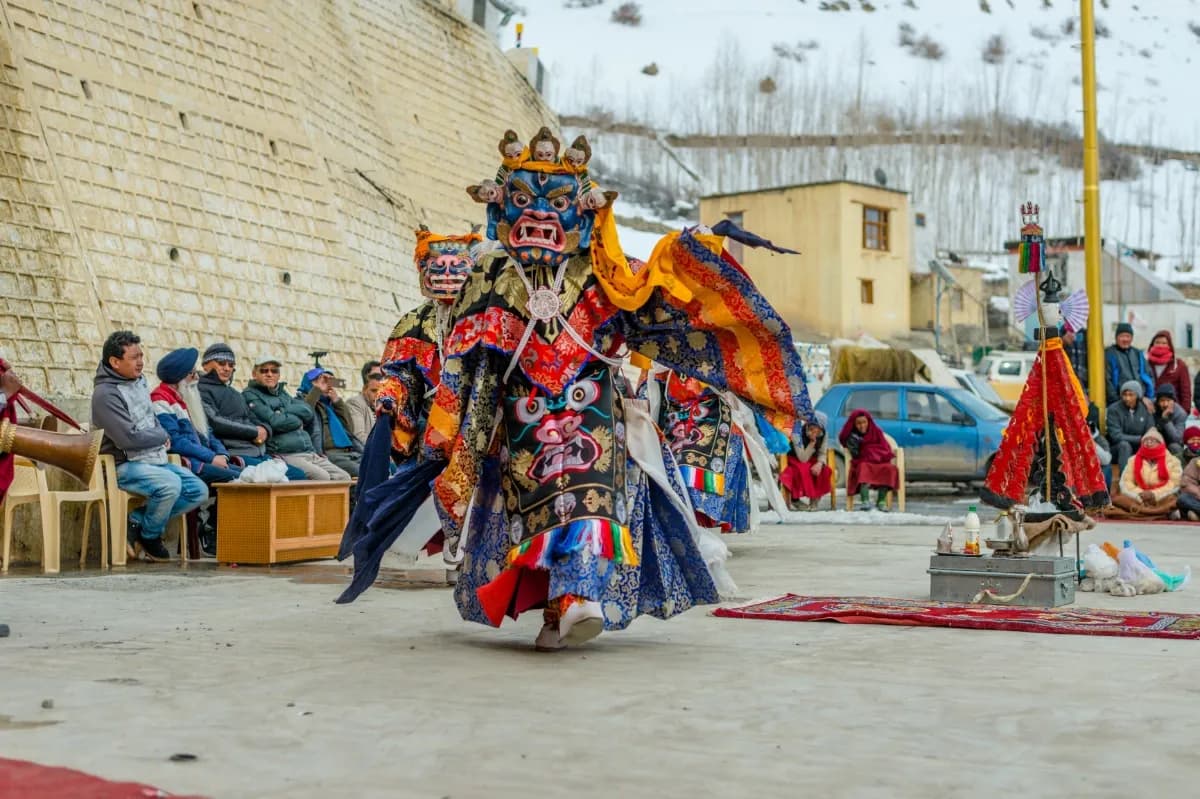 Folk Dance in Hikkim Village
