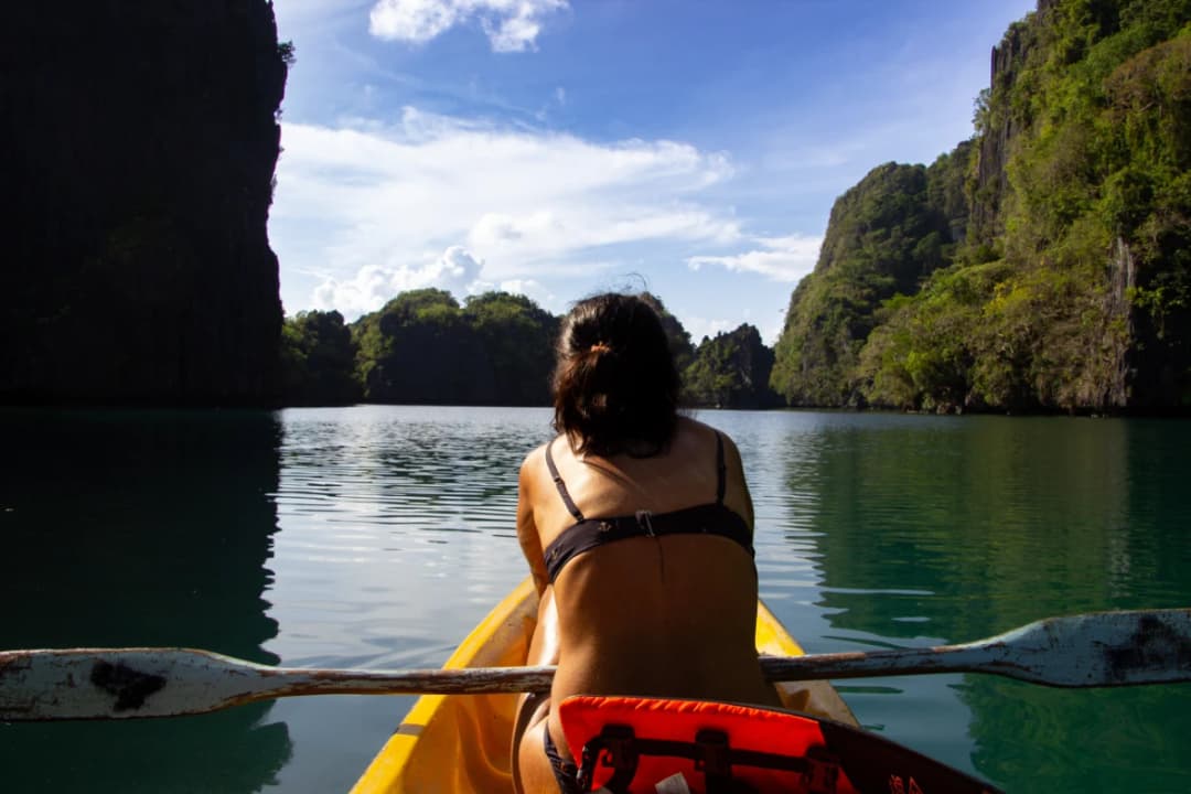 Kayaking Through Hidden Lagoons