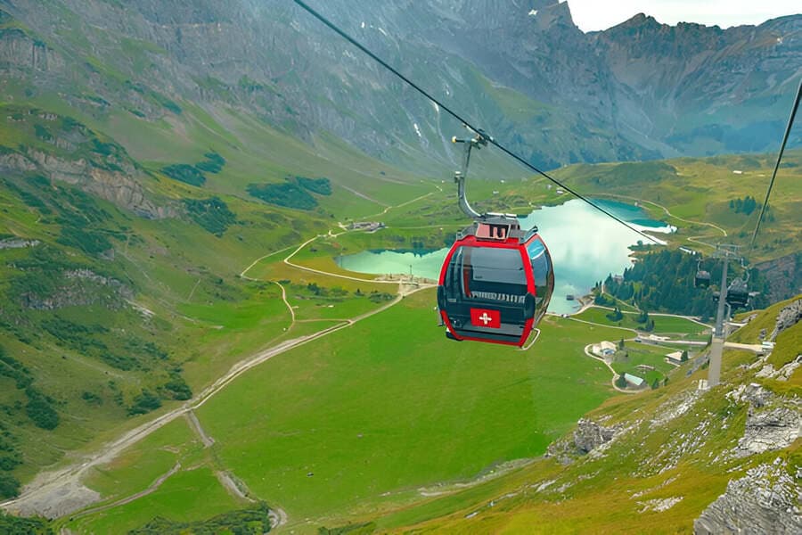 Cable Car Ride at Zermatt