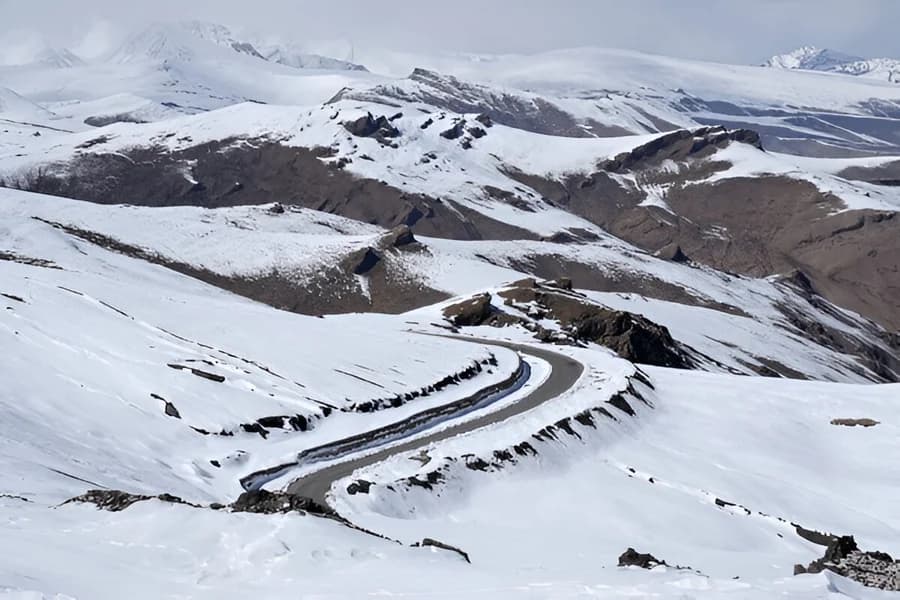 Leh Ladakh in Winter