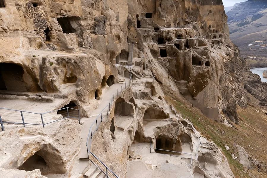 Travel to Vardzia Cave for a Tour of its Ancient Monastery