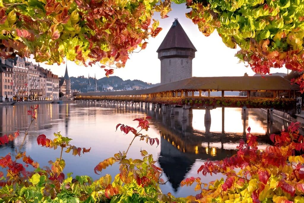 Autumn in Lucerne, Switzerland