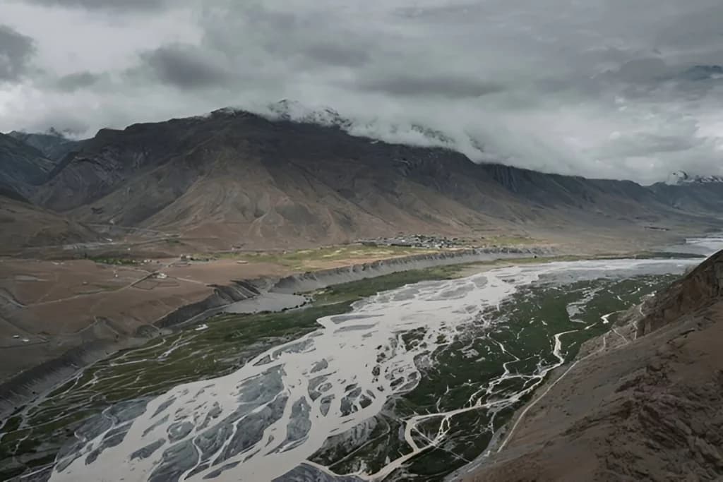 Spiti in monsoon