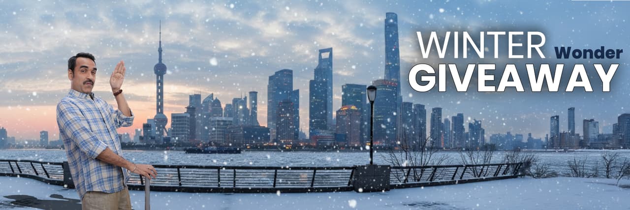 Bali Giveaway Sale Banner Desktop