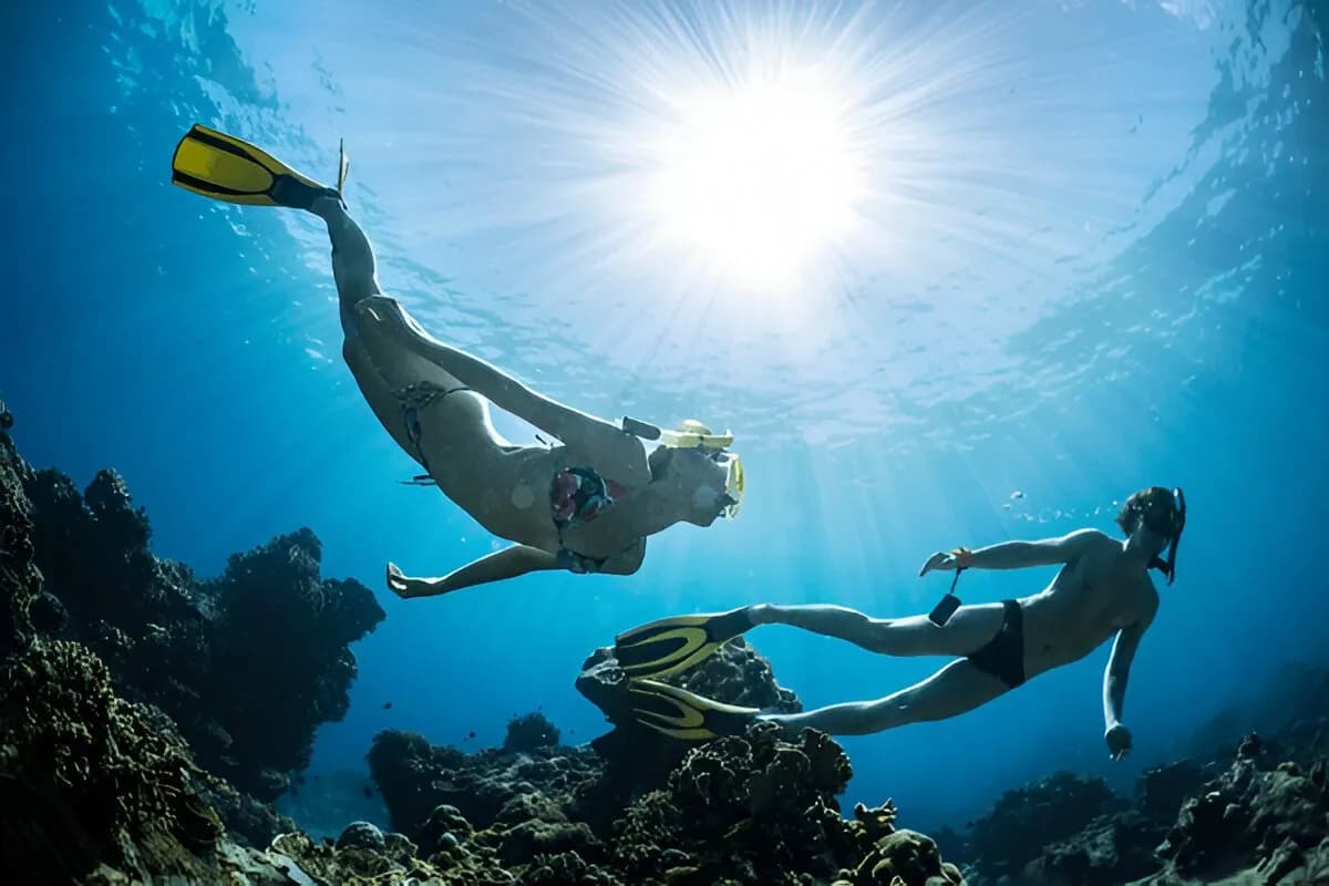 Snorkeling in Sri Lanka