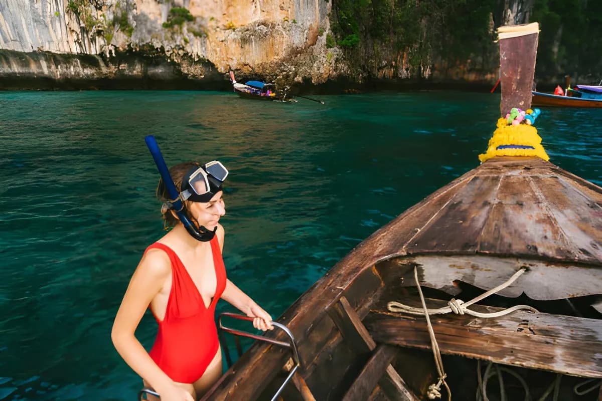 Snorkeling in Thailand