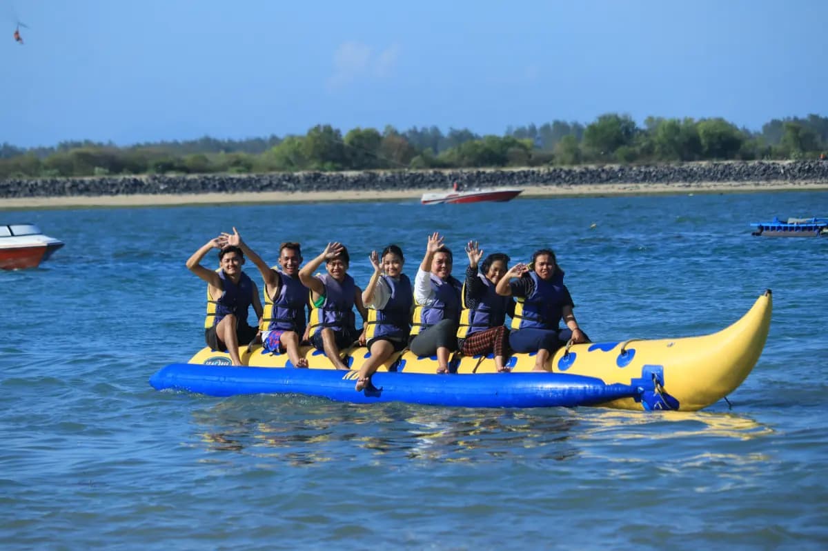 Banana Boat Rides at Tanjung Benoa Beach