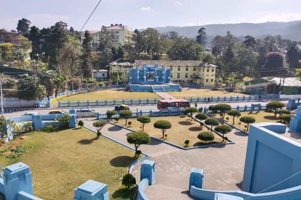 Top View of Cathedral of Mary Help of Christians