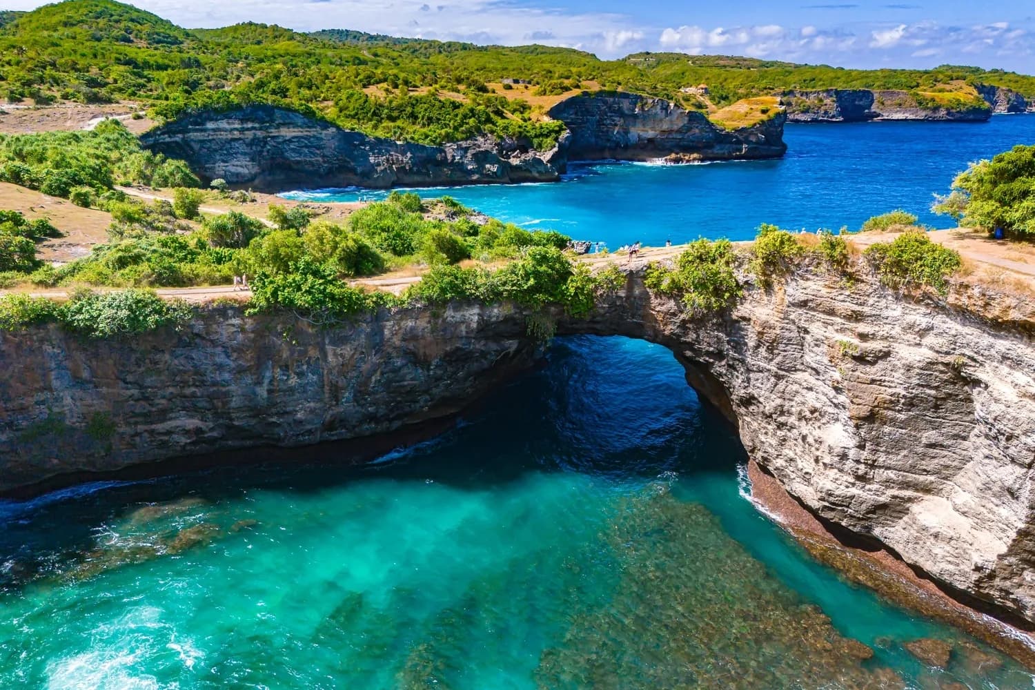 Broken Beach on Nusa Penida Island