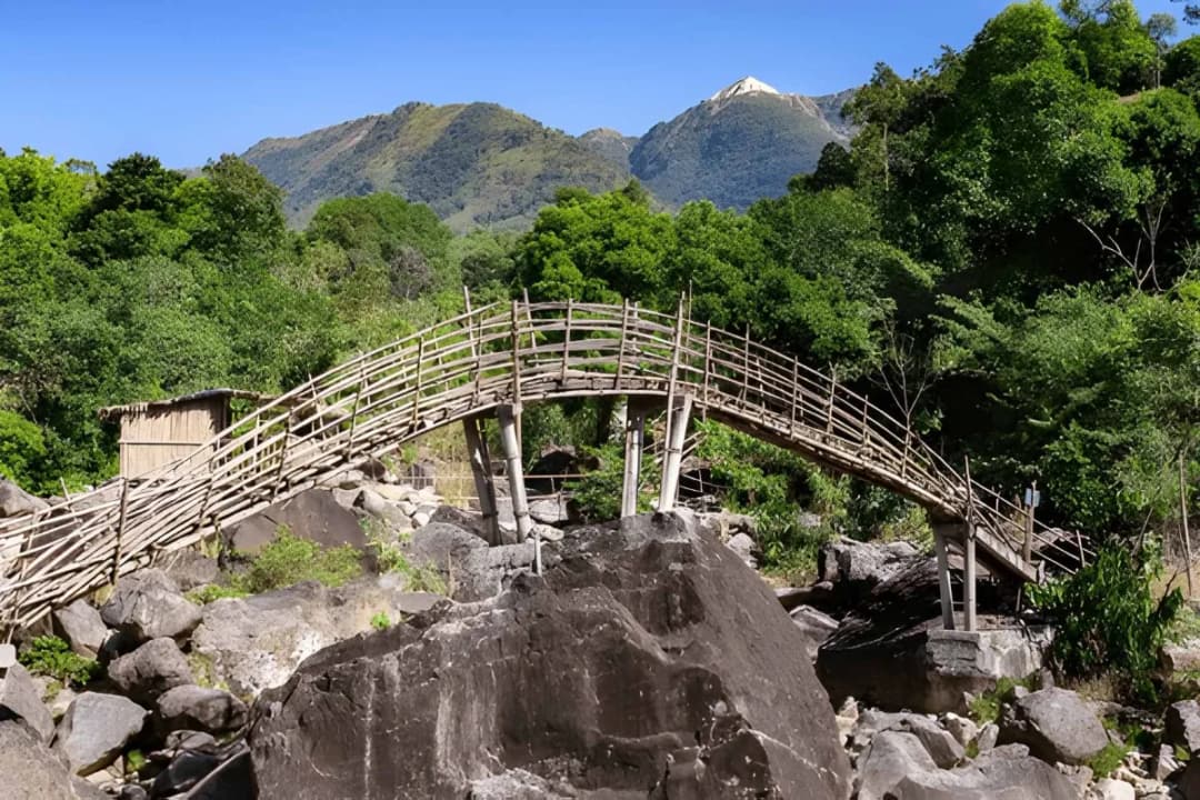 Hanging Bamboo Bridges