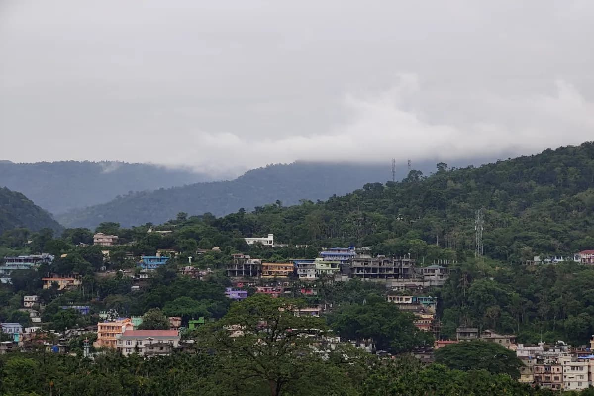 Peaceful village life and greenery in Wahkhen Village