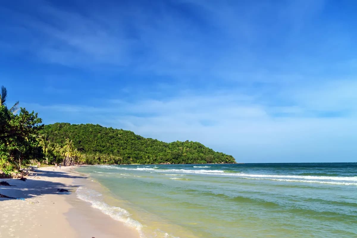 Bai Sao beach on Phu Quoc