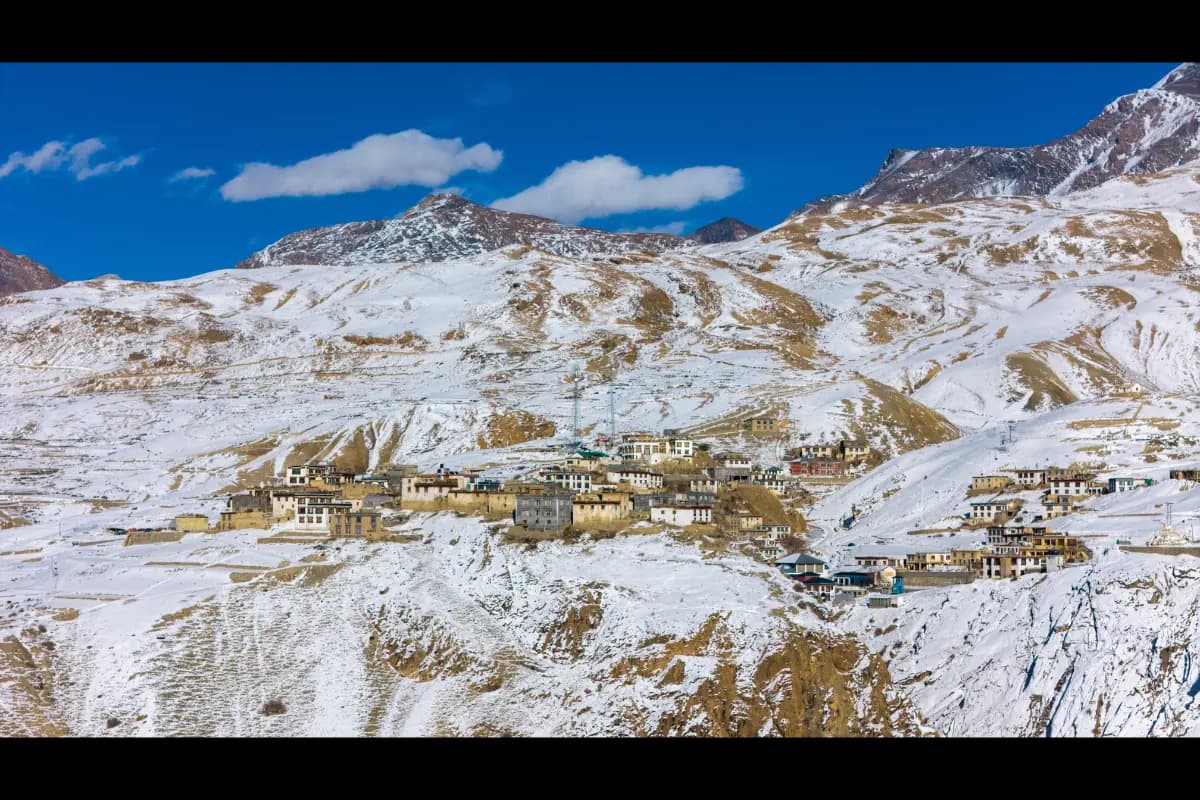 Kibber Village View