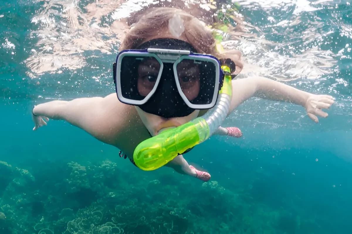 snorkeling in lakshadweep
