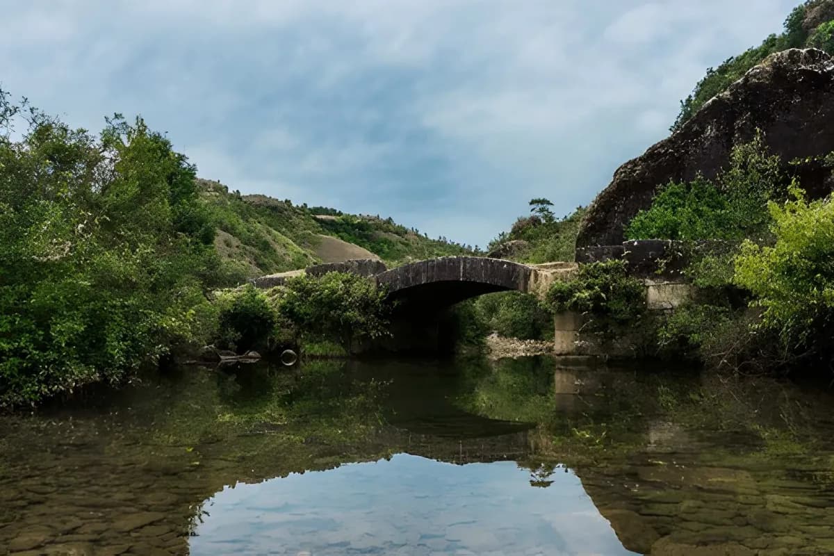 A bridge at David Scott Trail