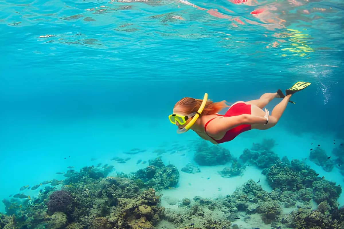 Snorkeling in Thailand