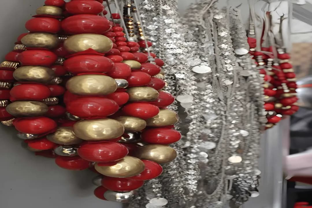 Silver and Gold Ornaments