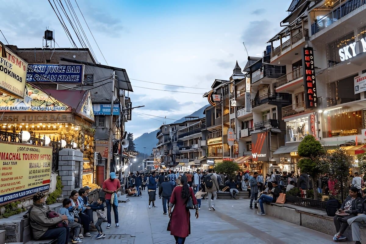 Kullu Mall Road