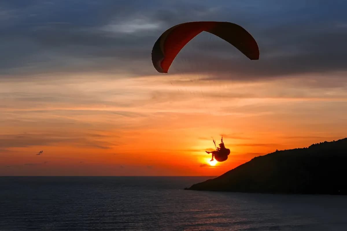 Paragliding in Andaman