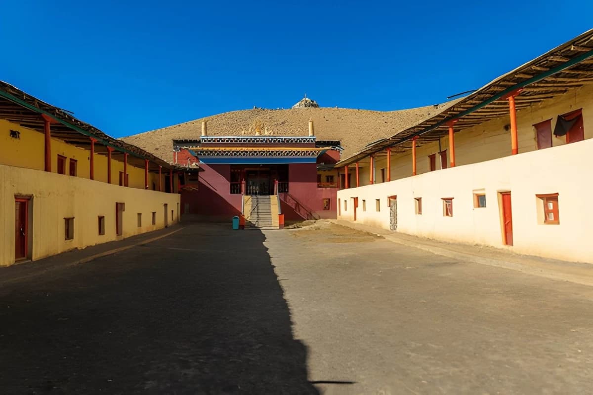 Inside Komic Monastery View