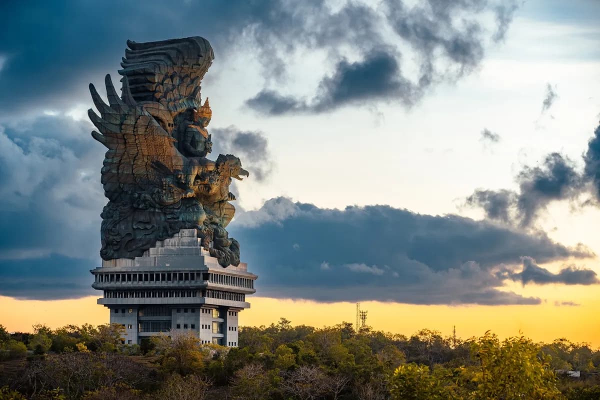 Hindu God Garuda in Bali