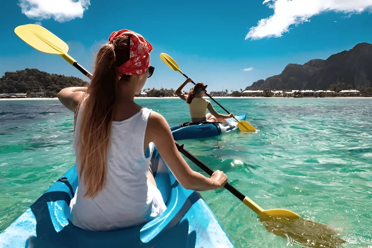 Kayaking in the Andaman