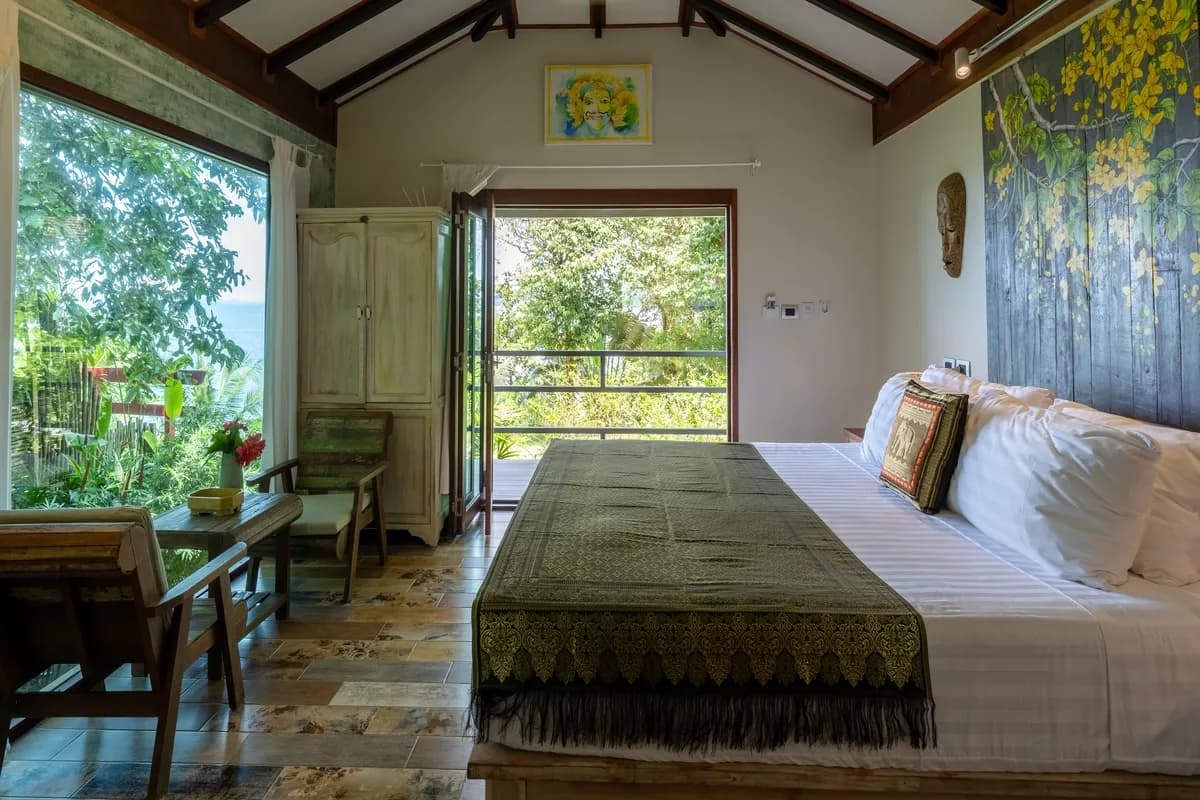View of Luxury Hotel Room